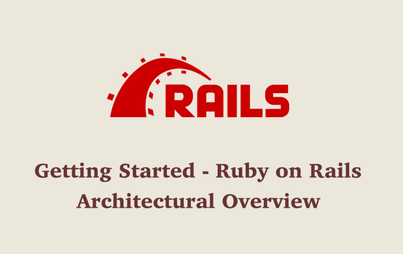 Drifting Ruby | Getting Started - Ruby On Rails - Architectural Overview